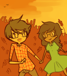  2012 autumn casual fashion freckles fullres holding_hands incest jade_harley john_egbert lainyday prospitcest shipping 