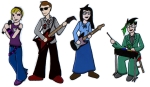  2010 beta_kids casual dave_strider eclectic_bass fashion fullres instrument jade_harley john_egbert microphone puppet_tux rose_lalonde starter_outfit theinternetsnemfx wise_guy_slime_suit 