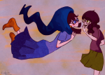  2011 alternate_hair blush breath_aspect casual fashion fullres godtier heir jade_harley john_egbert knightoftime midair profile rule63 siblings:johnjade 