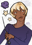  2025 casual fashion fullres greezear kid_symbol knitting_needles rose_lalonde solo stars undergarments 