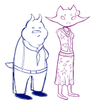  2025 catherineorcy fullres jaggy_lines jane_crocker kid_symbol lineart monochrome roxy_lalonde 