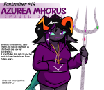  2025 fantroll fullres iceflower99 jaggy_lines jewelry language:alternian solo text translated trident weapon 