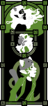  2017 ancestors cat_hat dancestors fullres leijons limited_palette meulin_leijon nepeta_leijon princessesaphi profile silhouette starter_outfit the_disciple transparent zodiac_symbol 