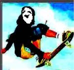  clouds crossover image_manipulation midair skateboard solo sweet_bro_and_hella_jeff wut yume_nikki 