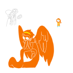 2017 davesprite fullres godtier incest light_aspect orangeship puppet_tux redrom rose_lalonde sadstuck seer shipping sprite timetables velvet_squiddleknit weenie-kun