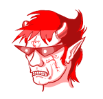  2026 chris0001110 fansprite fullres fusion headshot jaggy_lines karkat_vantas lil_hal monochrome solo sprite 