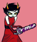  2022 blood blush chainsaw fullres kanaya's_red_dress kanaya_maryam monster4lyfe rainbow_drinker solo 