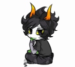  2013 fullres gamzee_makara lunaticjin sitting solo sopor_slime starter_outfit 