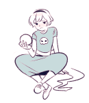  2022 black_squiddle_dress cmintte cueball fullres highlight_color rose_lalonde sitting solo 