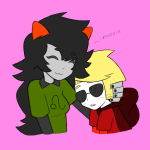  2025 age_discrepancy blush cat_scratch catcow-draws dancestors dave_strider fullres godtier hug knight meulin_leijon redrom shipping starter_outfit text time_aspect 