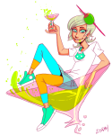  2sday alcohol cocktail_glass roxy_lalonde solo trickster_mode 