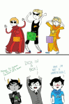  animated blush breath_aspect dave_strider dick_in_a_box dirk_strider godtier hammertime heir jake_english john_egbert kanaya_maryam knight light_aspect parody pumpkin_patch redrom rose_lalonde rosemary seer shipping sillyvantas skull_suit strong_outfit strong_tanktop time_aspect 