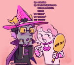  2024 blush eridan_ampora fullres hat redrom roxy_lalonde shipping starter_outfit text weaselmcdiesel wizard_hat wwixards 