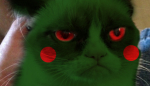   animalstuck caliborn grumpy_cat image_manipulation meme solo theoriginalvictoria 