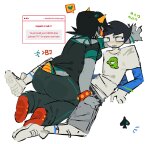  2026 bluesclues blush chubstuck emoticon fullres heart john_egbert kneeling sanestartistt shipping starter_outfit terezi_pyrope text troll_tail word_balloon 