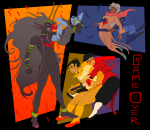  2024 ancestors aranea_serket blood body_modification crocker_corruption crying dancestors dead facial_hair fullres godtier her_imperious_condescension hope_aspect impalement jaggy_lines jake_english jane_crocker light_aspect mindfang_dress page repliiku reverse_hug rogue rose_lalonde roxy_lalonde seer starter_outfit strife text tiaratop unbreakable_katana void_aspect 