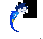  2025 animated aspect_powers breath_aspect fullres godtier heir jaggy_lines john_egbert midair mitootaroona profile solo transparent upside_down 