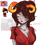  1s_th1s_you 2026 blush damara_megido dancestors dream_ghost fullres image_manipulation sakunokisses solo sprite_mode starter_outfit text 