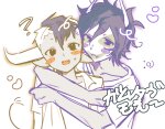2024 :o) ? casual fullres gamzee_makara heart hug language:japanese ohmynyah pbj redrom shipping sweat tavros_nitram text