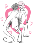  back_angle breathalyzer carrying godtier heart heir highlight_color john_egbert pagalini redrom request roxy_lalonde shipping starter_outfit 
