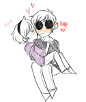  blush carrying dave_strider dersecest heart incest kiss redrom rose_lalonde shipping stridork 
