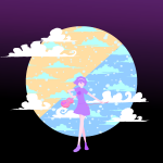  2017 clouds cool_and_new_web_comic cover_art fanfic_art fullres instrument itsnightsyo jaggy_lines rose_lalonde solo starter_outfit violin 