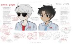 2024 au character_sheet dave_strider fashion formal fullres humanized karkat_vantas language:indonesian ohmynyah sketch sweat text thought_balloon word_balloon