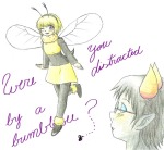  2013 animals bee_outfit bees blush fullres natbrowniecupcakes pollination profile redrom rose_lalonde shipping sollux_captor text wonk 