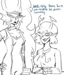  2026 alisbscsaand ancestors aranea_serket dancestors dream_ghost fullres grayscale her_imperious_condescension lipstick_stains monochrome sketch starter_outfit sufferer_necklace text 