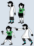  2025 casual fashion flashlight fullres gun hiveswap image_manipulation jaggy_lines joey_claire jude_harley msakkkk sprite_mode weapon 