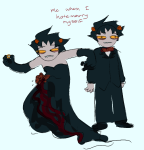  2024 crossdressing fashion fullres jewelry karkat_vantas melerbytes multiple_personas self_loathing selfcest shipping text 