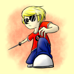  dave_strider ninja_sword red_record_tee solo starter_outfit 
