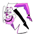  2023 fullres hat haven jasprosesprite^2 monochrome solo sprite starter_outfit upside_down 