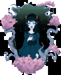  2012 animated aranea_serket dancestors deleted_source dream_ghost fullres jaggy_lines merrigo solo stars starter_outfit trees web 