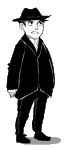 2013 animated cd clubs_deuce fullres grayscale humanized monochrome request solo timsel-kun transparent