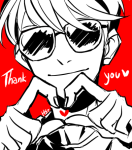  dave_strider headshot heart highlight_color hst solo thank_you 
