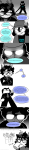  ... 2018 arms_crossed beverage blackrom comic fullres galekh_xigisi grayscale highlight_color hiveswap low_angle monochrome scholarship shipping silhouette starter_outfit strife sweat sword tasseled_sword tegiri_kalbur text tyzias_entykk wcender word_balloon 