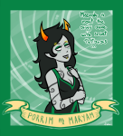  2015 banner blush body_modification dancestors dream_ghost fullres porrim_maryam robictheescapist solo starter_outfit text valentinestuck zodiac_symbol 