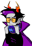  2019 animated broken_source eridan_ampora fullres jaggy_lines jangnan solo starter_outfit talksprite transparent 