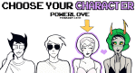  2026 animated blush casual dave_strider fanfic_art fullres hammertime hat heart john_egbert kanaya_maryam myriadserased redrom rose_lalonde rosemary shipping text 