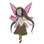  animated dream_ghost feferi_peixes godtier life_aspect midair pixel rochi-sama solo transparent witch 