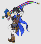  2023 crossover fashion fullres genshin_impact john_egbert littlestpetgoth solo sword warhammer_of_zillyhoo 