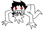  2023 biting blackrom carrying communism crabcakesdaily fullres grayscale highlight_color jaggy_lines john_egbert karkat_vantas lineart meme monochrome nudity plushie shipping size_difference starter_outfit 