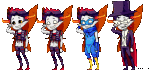 2013 666bot animal_ears blush breath_aspect cosplay dancestors dream_ghost fullres godtier hat pixel rogue rufioh_nitram sailor_moon solo starter_outfit transparent