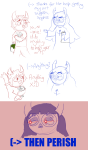 2017 agentnos amisia_erdehn blood book bucket comic emoticon fullres hiveswap lineart meme sketch text theme_coloring xefros_tritoh