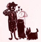  2013 animals artificial_limb blush escl-ert fullres heart jack_noir monochrome ms_paint paint_it_black redrom scars scotty_dog shipping spades_slick 