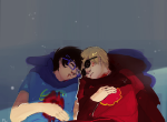  2012 blood breath_aspect broken_source dave_strider dead fullres godtier head_on_shoulder heir john_egbert knight lying time_aspect ybbai 