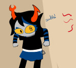  2023 candy_timeline catgirlweed homestuck^2 panel_redraw solo text vriska_maryam-lalonde 