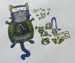  2026 art_dump aspect_symbol cat_hat chubstuck emoticon eyeshot fullres headshot heart_aspect high_angle lying meme nepeta_leijon no_hat scoundrellyfeline sleeping solo starter_outfit tbh text theme_coloring zodiac_symbol 
