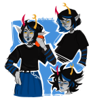  2020 candy_timeline fullres headshot hilaletto homestuck:_beyond_canon phone starter_outfit vriska_maryam-lalonde 